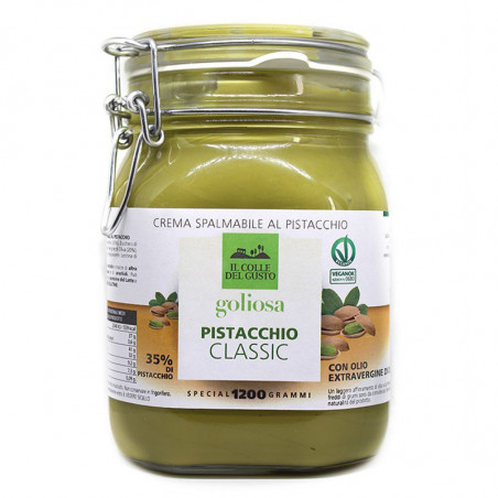 Crema al Pistacchio vaso da 1200 grammi